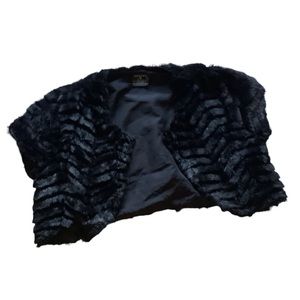 Kid's Size 16 Black Shrug By George Runs Small